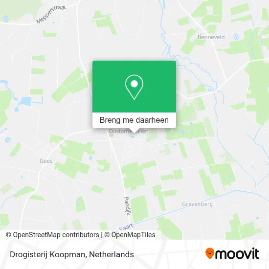 Drogisterij Koopman kaart