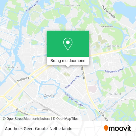 Apotheek Geert Groote kaart