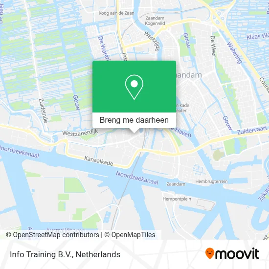 Info Training B.V. kaart