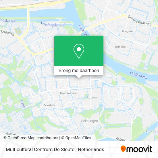 Multicultural Centrum De Sleutel kaart