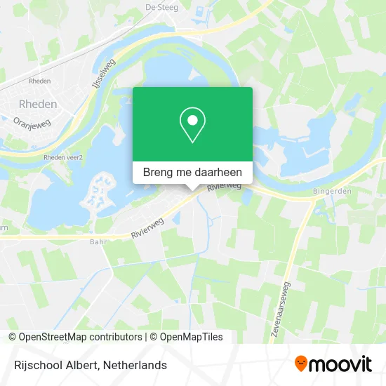 Rijschool Albert kaart