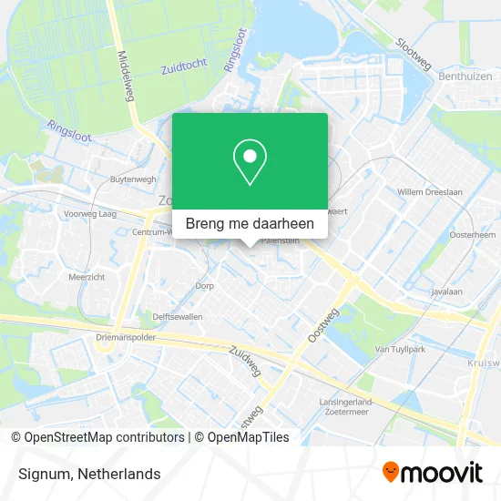 Signum kaart