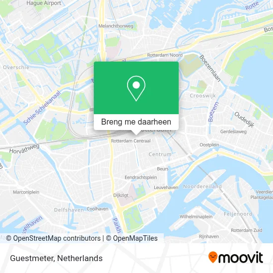 Guestmeter kaart
