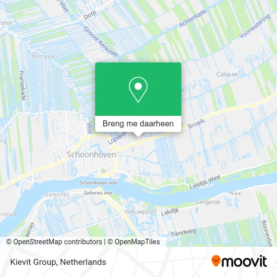 Kievit Group kaart