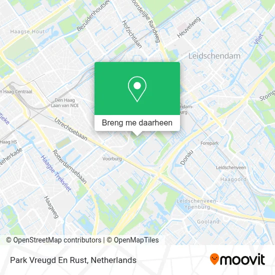 Park Vreugd En Rust kaart