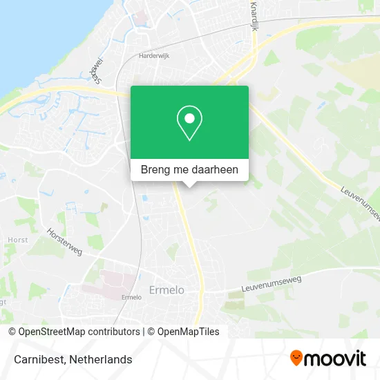 Carnibest kaart