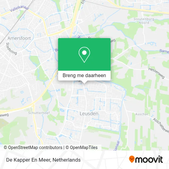 De Kapper En Meer kaart