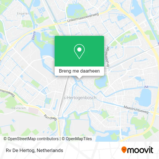 Rv De Hertog kaart