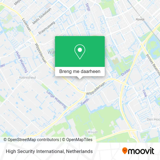 High Security International kaart