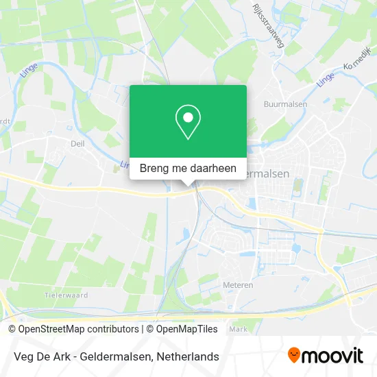 Veg De Ark - Geldermalsen kaart