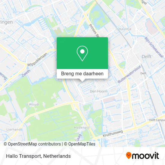 Hallo Transport kaart