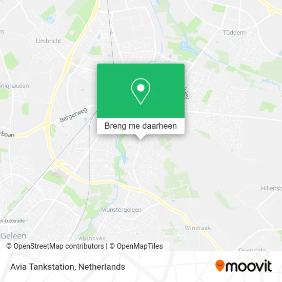 Avia Tankstation kaart