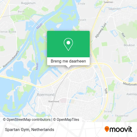 Spartan Gym kaart