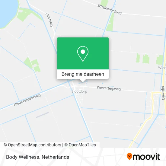 Body Wellness kaart