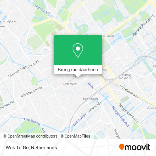Wok To Go kaart