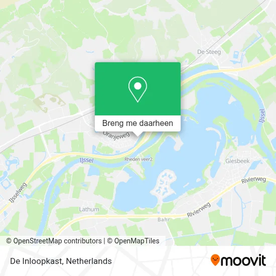 De Inloopkast kaart