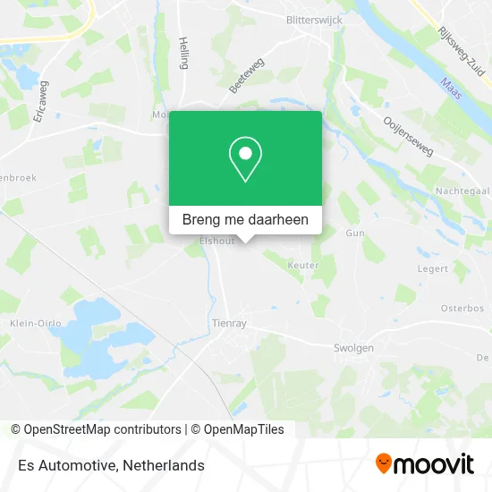 Es Automotive kaart