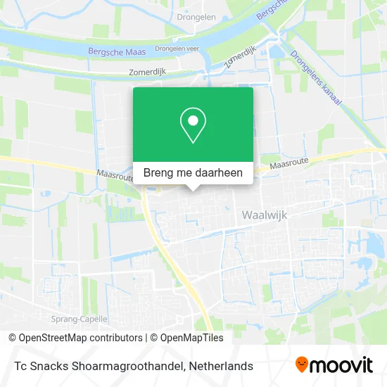 Tc Snacks Shoarmagroothandel kaart