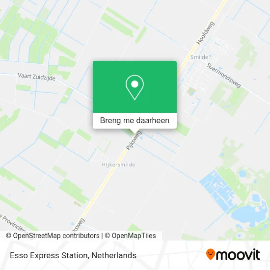 Esso Express Station kaart