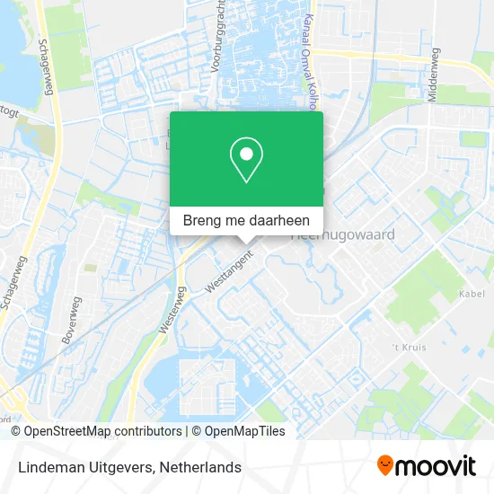 Lindeman Uitgevers kaart