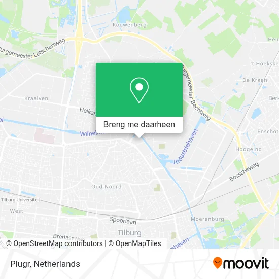 Plugr kaart