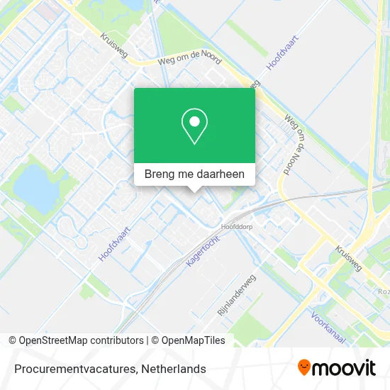 Procurementvacatures kaart