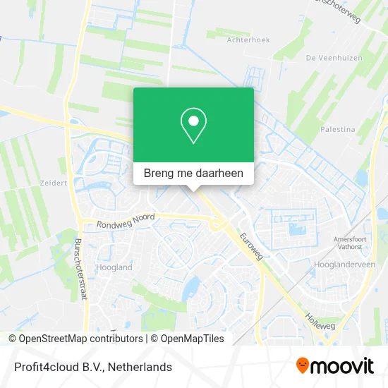 Profit4cloud B.V. kaart