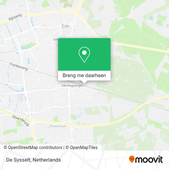 De Sysselt kaart