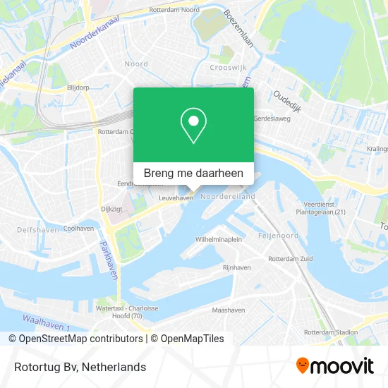 Rotortug Bv kaart