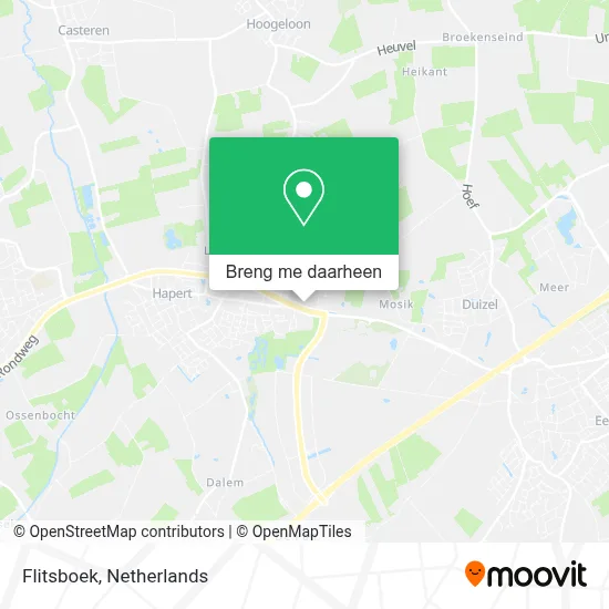 Flitsboek kaart