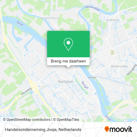 Handelsonderneming Josje kaart