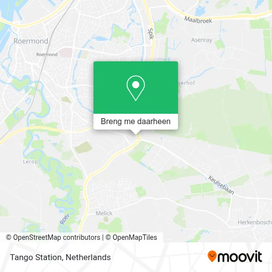 Tango Station kaart