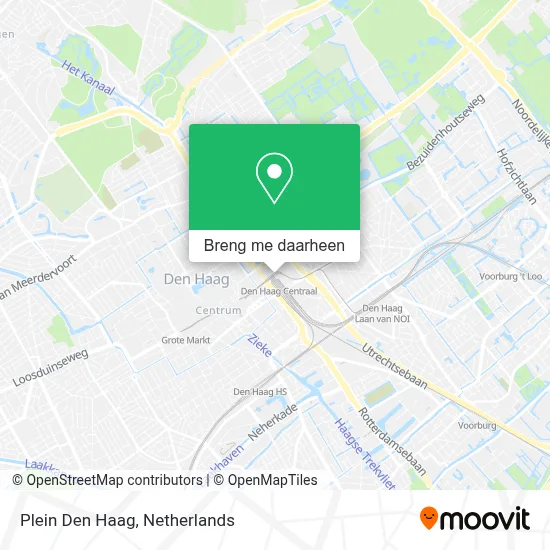 Plein Den Haag kaart
