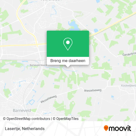 Lasertje kaart