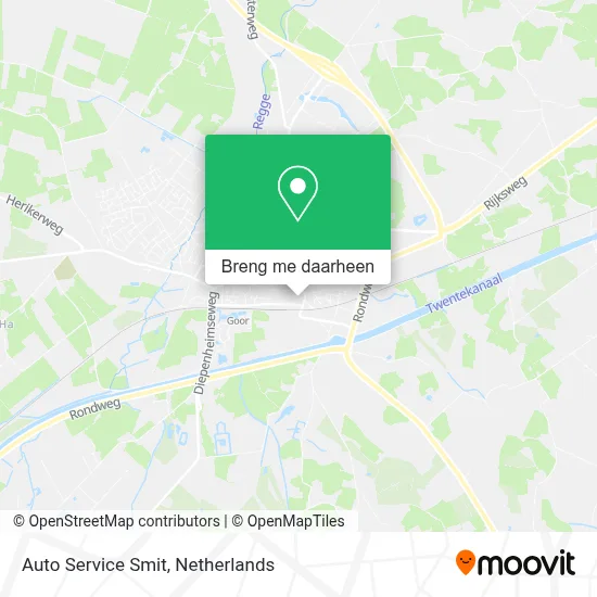 Auto Service Smit kaart