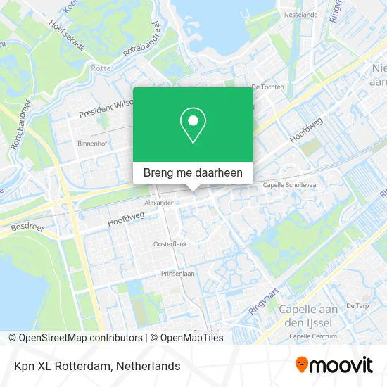 Kpn XL Rotterdam kaart