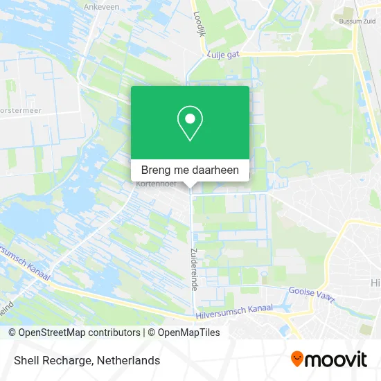 Shell Recharge kaart