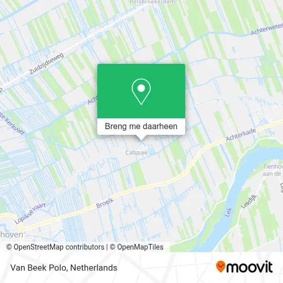 Van Beek Polo kaart