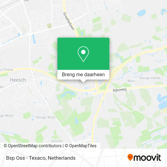 Bsp Oss - Texaco kaart