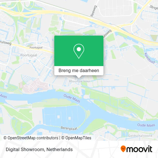 Digital Showroom kaart