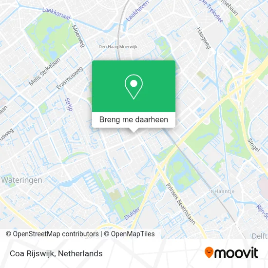 Coa Rijswijk kaart