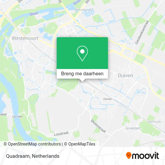 Quadraam kaart
