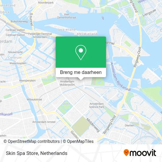 Skin Spa Store kaart