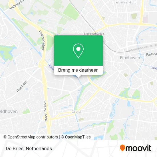 De Bries kaart