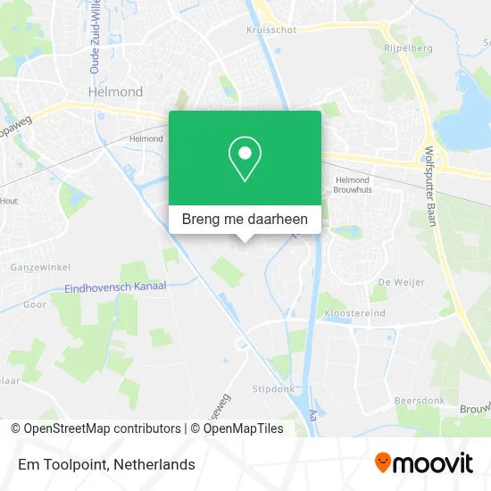 Em Toolpoint kaart