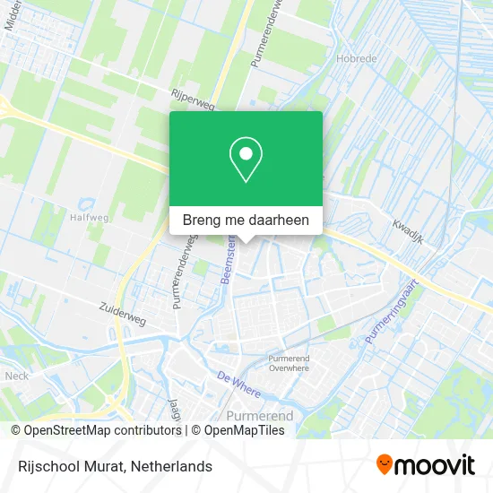 Rijschool Murat kaart