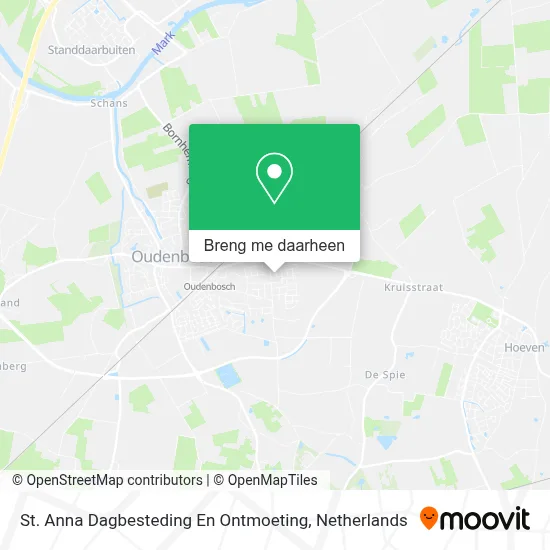 St. Anna Dagbesteding En Ontmoeting kaart