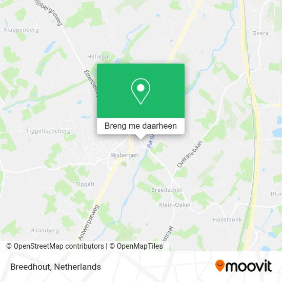 Breedhout kaart