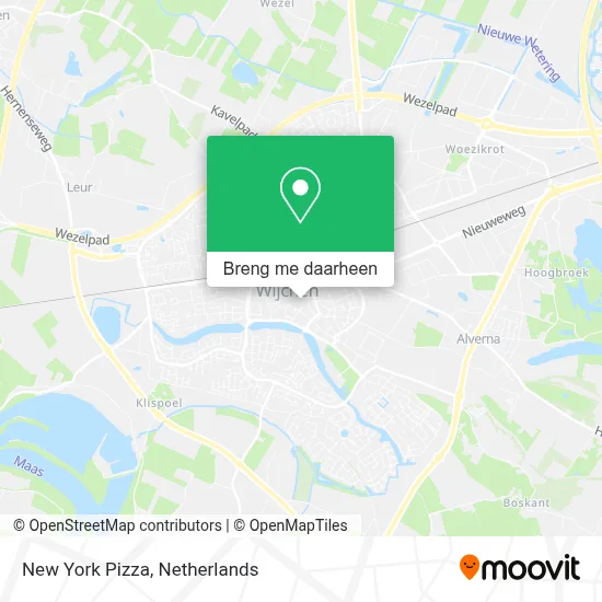 New York Pizza kaart