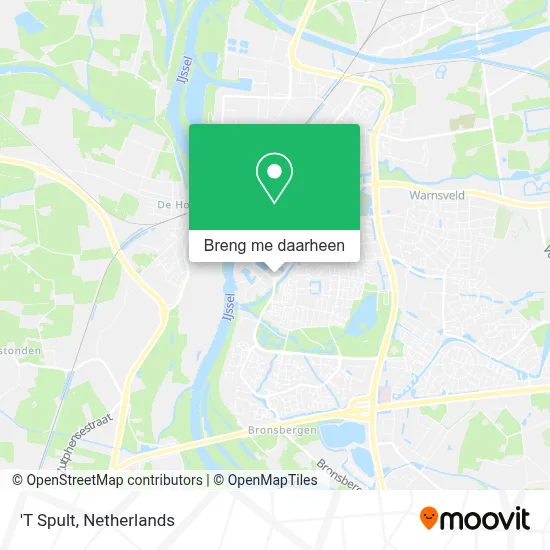 'T Spult kaart